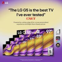 LG 55-Inch Class OLED evo AI 4K G5 Series Smart TV w/Dolby Atmos, Dolby Vision, HDR10, AI Super Upscaling 4K, Filmmaker Mode, Wow Orchestra, Alexa Built-in (OLED55G5WUA, 2025) - Image 2