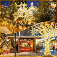 Connectable 240LED 88Ft 13Modes String Lights Indoor Outdoor Clear Wire | Warm White Christmas Lights | Twinkle Fairy Light Plug in with Timer for Bedroom Classroom Tree Decor - Image 4