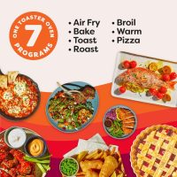 Instant Pot 4-Slice InstantHeat 7-in-1 Air Fryer Toaster Oven, Air Fry, Bake, Toast, Roast, Broil, Warm, and Make Pizza - Image 5