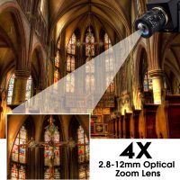 HDMI 60fps USB Camera 4K High Speed Camera USB3.0 HDMI Simultaneous Output Camera 2.8-12mm 4X Manual Zoom Lens H.264 Close-up USB Video Camera for TV Projector Monitor Industrial Application - Image 4