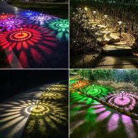 Bright Solar Pathway Lights 6 Pack,Color Changing+Warm White LED Solar Lights Outdoor,IP67 Waterproof Solar Path Lights,Solar Powered Garden Lights for Walkway Yard Backyard Lawn Landscape Decor - Image 6