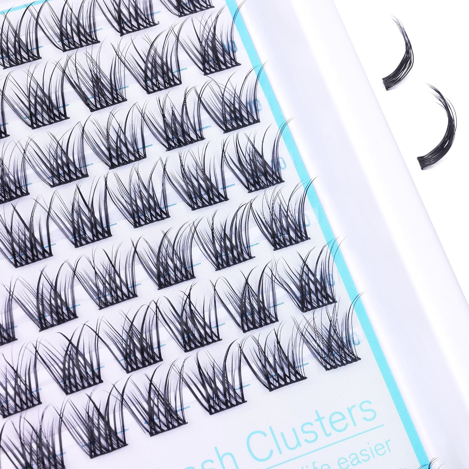 Short Lash Clusters Wispy C Curl Eyelash Clusters 10-12MM Individual Eyelashes Natural Cluster Eyelash Extensions Natural Looking Cluster Lashes by Geeneiya(154PCS, C Curl, 10-12mm) - Image 6