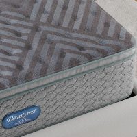 Beautyrest Days End Plush Pillow Top 14.75" Mattress - Queen - Cooling Tech, Supportive Durable Pocketed Coils, Pressure Relief, Motion Separation; 100 Night Sleep Trial and 10 Year Warranty - Image 7