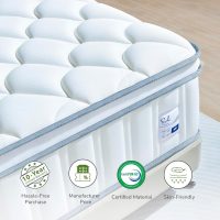 Full Size Mattress, 12 Inch Full Mattress in a Box, Cooling Memory Foam and Individual Pocket Springs for Motion Isolation & Edge Support, Medium Firmness for Pressure Relief - Image 4