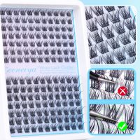 Short Lash Clusters Wispy C Curl Eyelash Clusters 10-12MM Individual Eyelashes Natural Cluster Eyelash Extensions Natural Looking Cluster Lashes by Geeneiya（154PCS, C Curl, 10-12mm) - Image 7