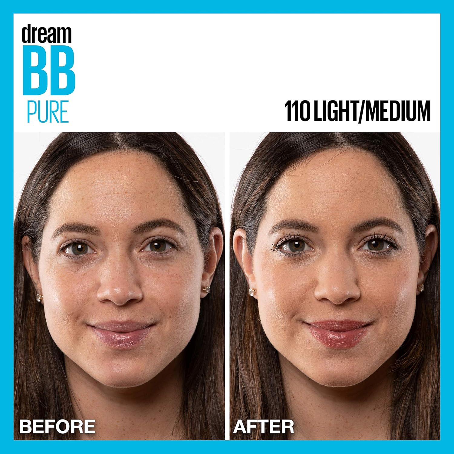Maybelline Dream Pure Skin Clearing BB Cream, 8-in-1 Skin Perfecting Beauty Balm With 2% Salicylic Acid, Sheer Tint Coverage, Oil-Free, Light/Medium, 1 Count - Image 6