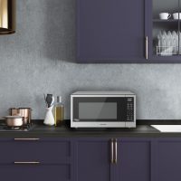 Panasonic NN-SN76LS 1.6 cu.ft Cyclonic Inverter Countertop Microwave Oven 1250Watt Power with Genius Sensor Cooking, 19.44"D x 21.88"W x 11.94"H, Stainless Steel - Image 10