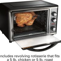 Hamilton Beach 31107D Convection Countertop Toaster Oven with Rotisserie, Extra-Large, Black and Stainless - Image 2