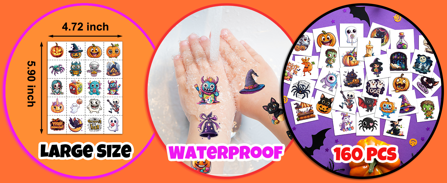 Halloween Tattoos for Kids