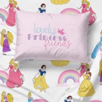 Jay Franco Disney Princess Rainbow 5 Piece Twin Bed Set - Includes Comforter & Sheet Set - Bedding Features Aurora, Belle, & Cinderella - Super Soft Fade Resistant Microfiber - Image 4