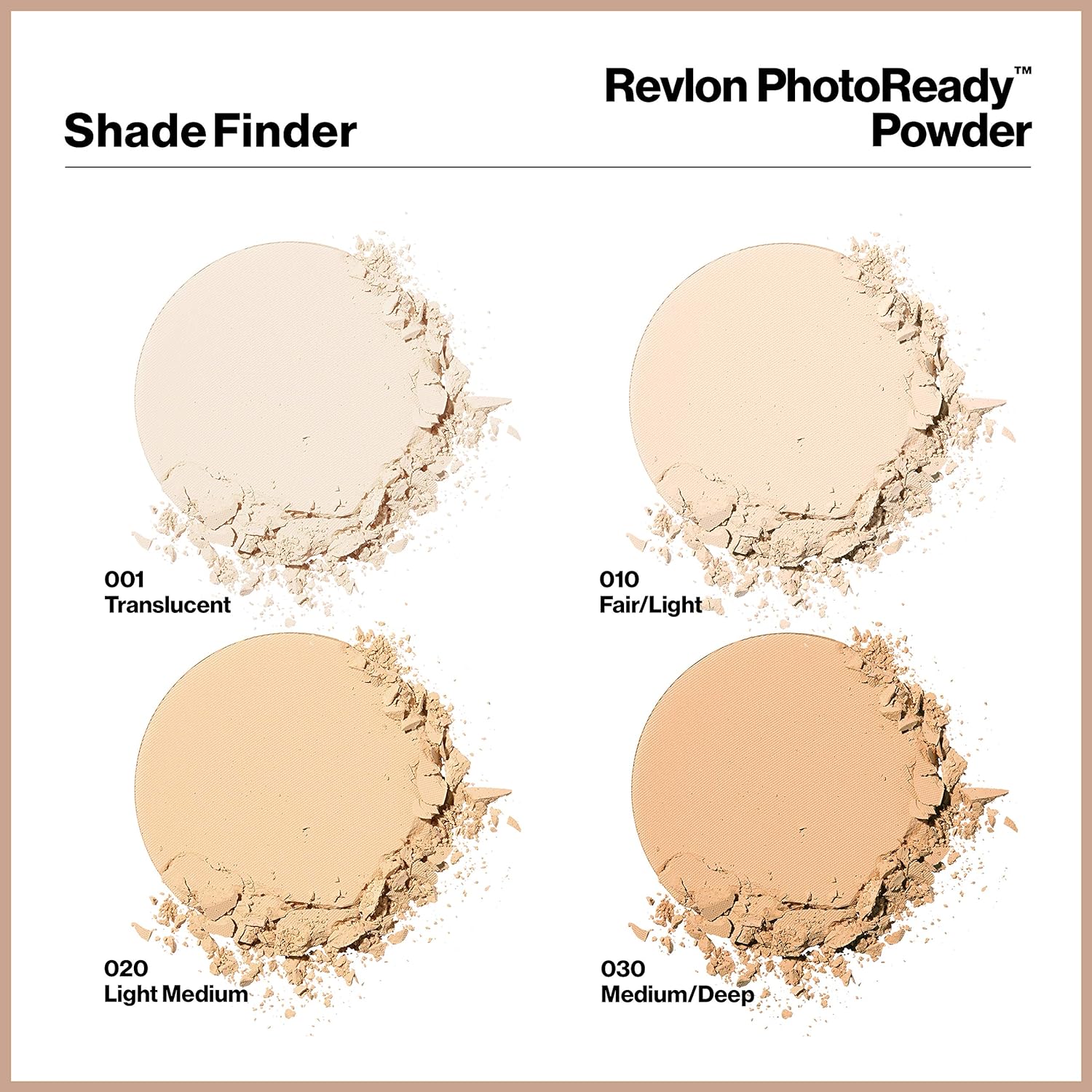Revlon PhotoReady Blurring Face Powder Makeup, Longwear, Light-Medium Coverage with Flawless Finish, Shine & Oil-Free, 020 Light Medium, 0.25 oz - Image 6