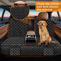 Dog Car Seat Cover for Back Seat Compatible with Honda CRV CR-V HRV HR-V Accessories, Waterproof Non-Slip Pet Bench Backseat Covers 2026 New - Image 6