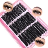 Fluffier Lash Clusters Thick Volume Lash Extension 10-18mm Cluster Eyelash Extensions DIY Individual Lashes Wispy at Home Pestañas Pelo a Pelo by ALPHONSE (60D+80D+100D, 300pcs) - Image 8