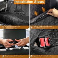 Dog Car Seat Cover for Back Seat Compatible with Honda CRV CR-V HRV HR-V Accessories, Waterproof Non-Slip Pet Bench Backseat Covers 2026 New - Image 7