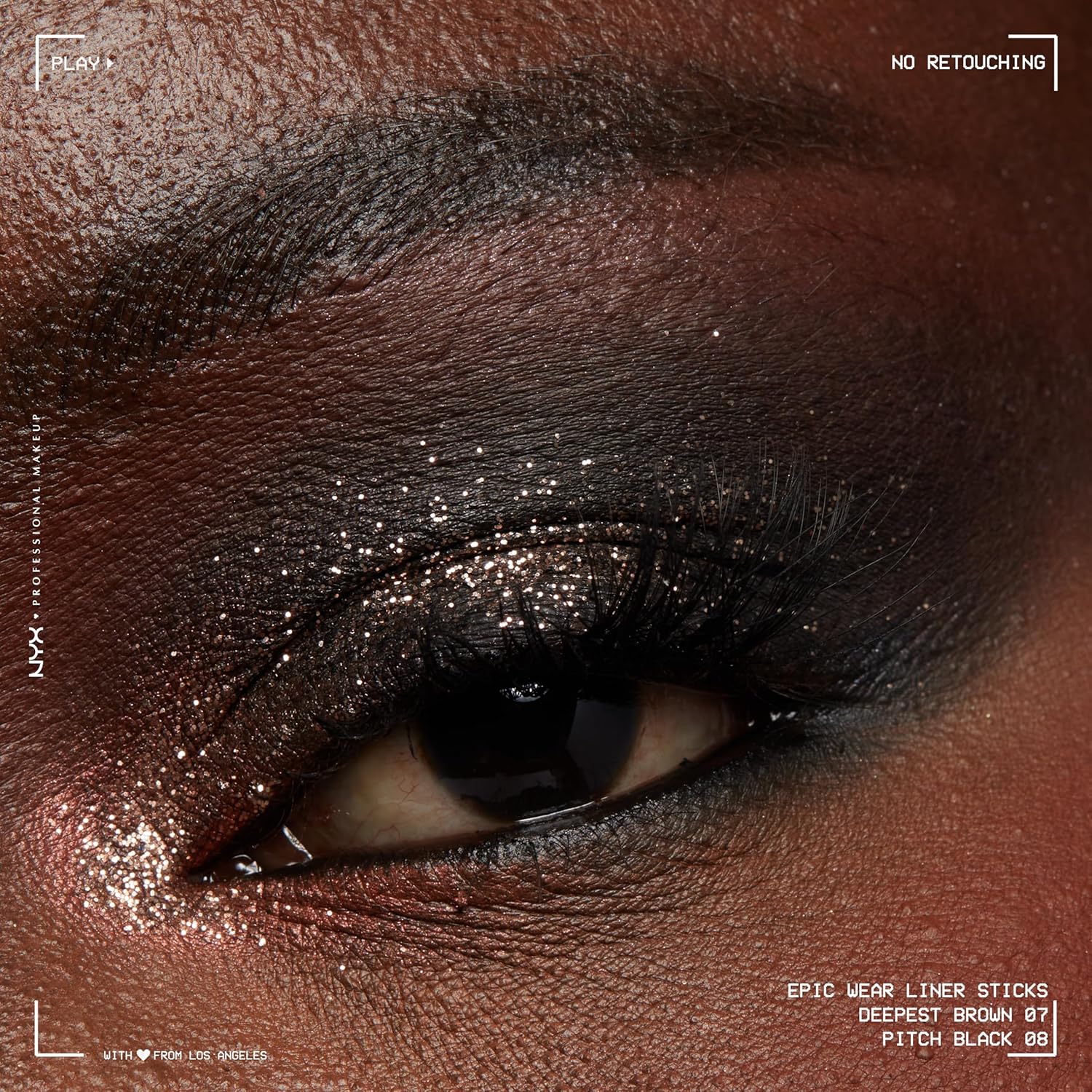 NYX PROFESSIONAL MAKEUP Epic Wear Liner Stick, Long-Lasting Eyeliner Pencil - Pitch Black - Image 3