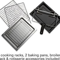Hamilton Beach 31107D Convection Countertop Toaster Oven with Rotisserie, Extra-Large, Black and Stainless - Image 6