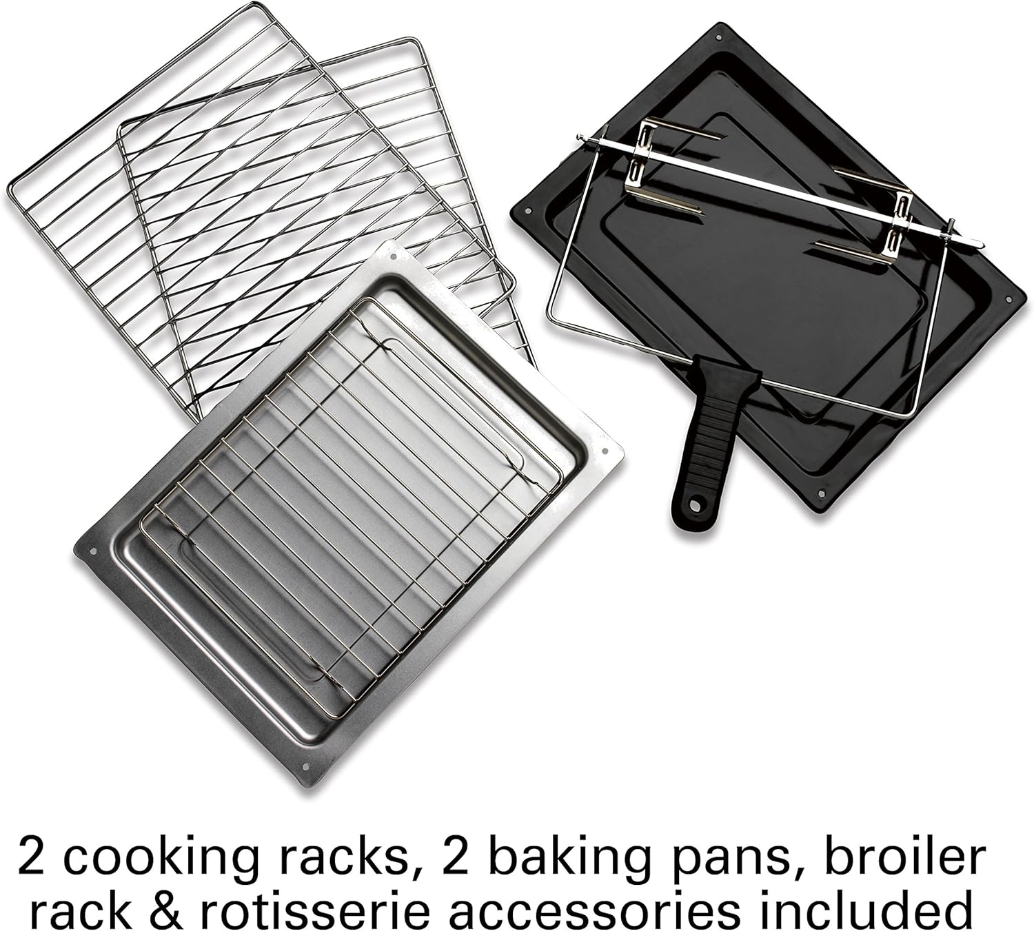 Hamilton Beach 31107D Convection Countertop Toaster Oven with Rotisserie, Extra-Large, Black and Stainless - Image 6