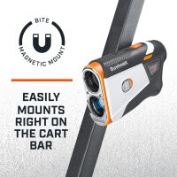 Bushnell Golf Tour V6 Shift Laser Rangefinder with Slope Switch, Visual Jolt Flag Locking, Magnetic Mount, 1300 Yard Range 6X Magnification - Image 5