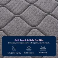 Avenco Full Size Mattress, 10 Inch Full Mattress in a Box, Medium Firm Hybrid Mattresses with Smarts™ Coil and Gel Memory Foam for Cool Night Sleep & Pressure Relief, CertiPUR-US Certified - Image 6