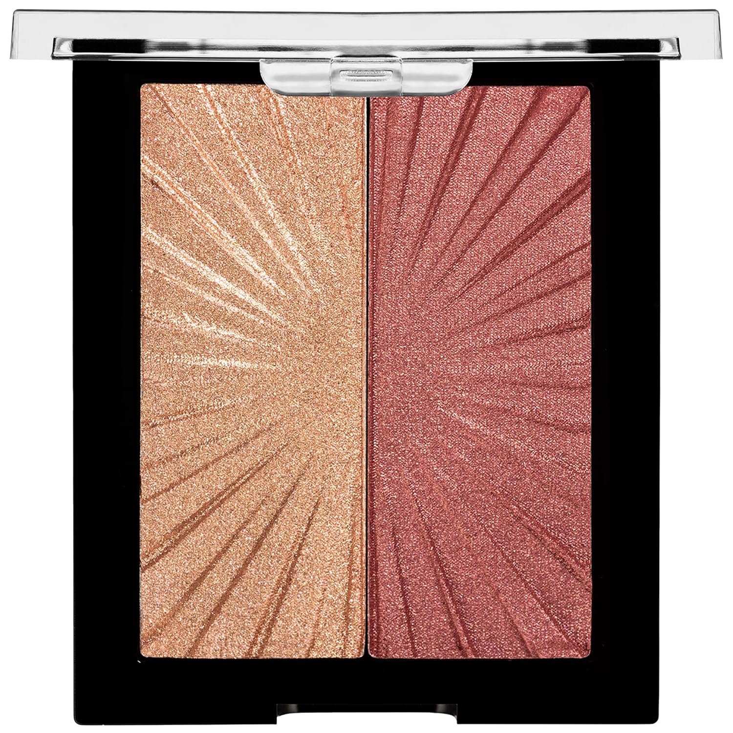 Wet n Wild MegaGlo Blushlighter, Blendable Blush & Highlighter Set, Shimmery Metallic Finish, Flash Me - Image 2