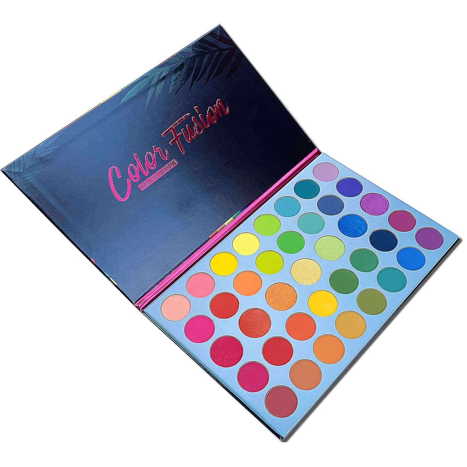 39 Color Rainbow Eyeshadow Palette - Professional Makeup Matte Metallic Shimmer Eye Shadow Palettes - Ultra Pigmented Powder Bright Vibrant Colors Shades Cosmetics Set - Image 3