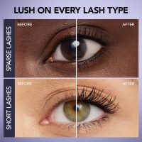 BUXOM Lash Volumizing Mascara, Up to 3X More Volume, Voluminous & Lengthening Mascara for Lash Lift, Cruelty-Free, Black - Image 2