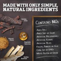 Buffalo Range Rawhide-Free Dog Treats – Natural Jerky Twists Made with Grass-Fed Buffalo – Hickory Smoked Flavor High Protein Chews for Dogs – Healthy Rawhide Alternative – 40 Count - Image 6
