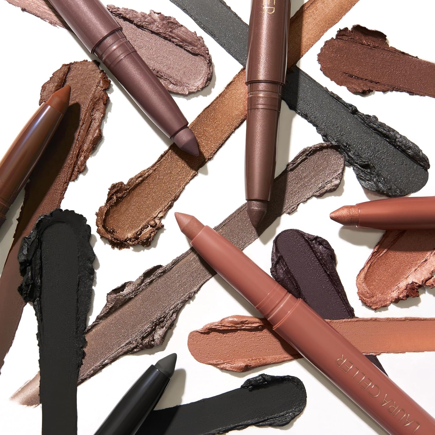 LAURA GELLER NEW YORK Kajal Longwear Kohl Eyeliner Pencil with Caffeine, Smooth & Blendable Makeup, Dark Brown - Image 8