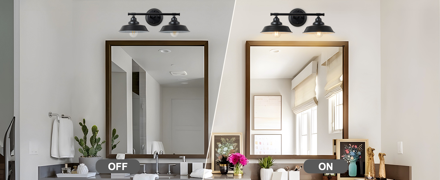 Vanity Light Fixture Over Mirror