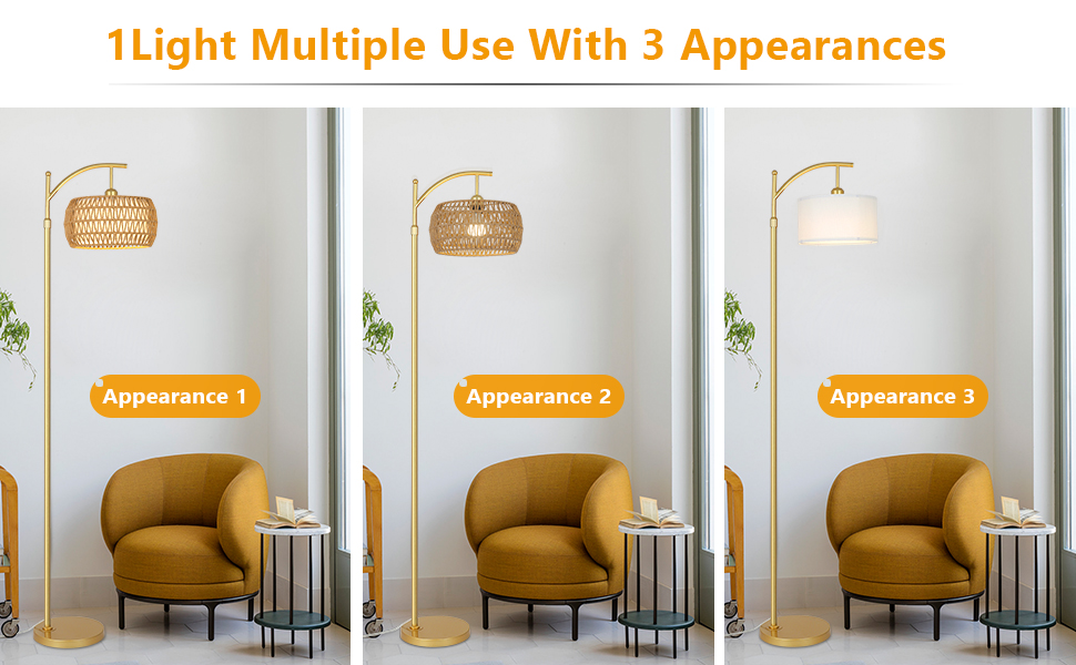farmhouse floor lamp rattan floor lamp arched floor lamp standing light lamp stand up lamp