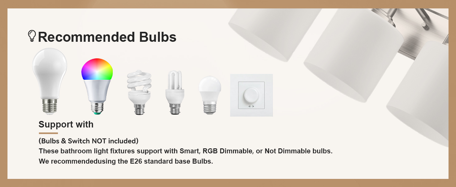 bathroom light fixtures