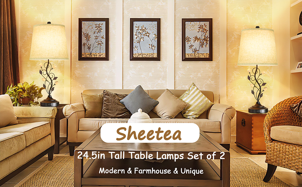 rustic table lamps
