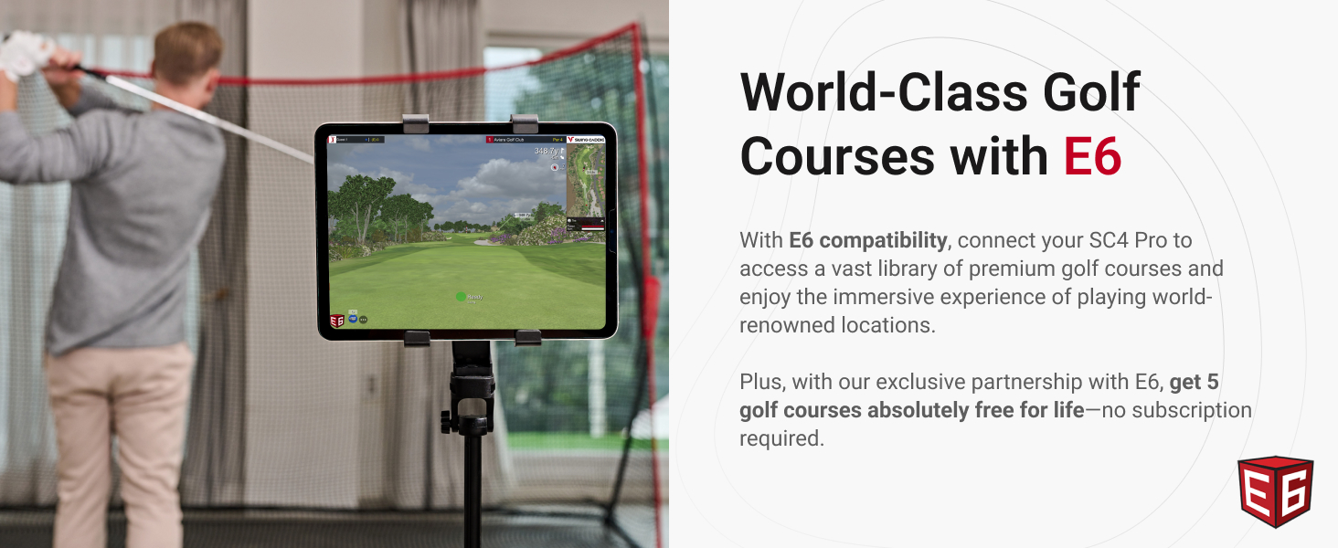 Real-Time 3D Driving Range & Golf Courses at Home