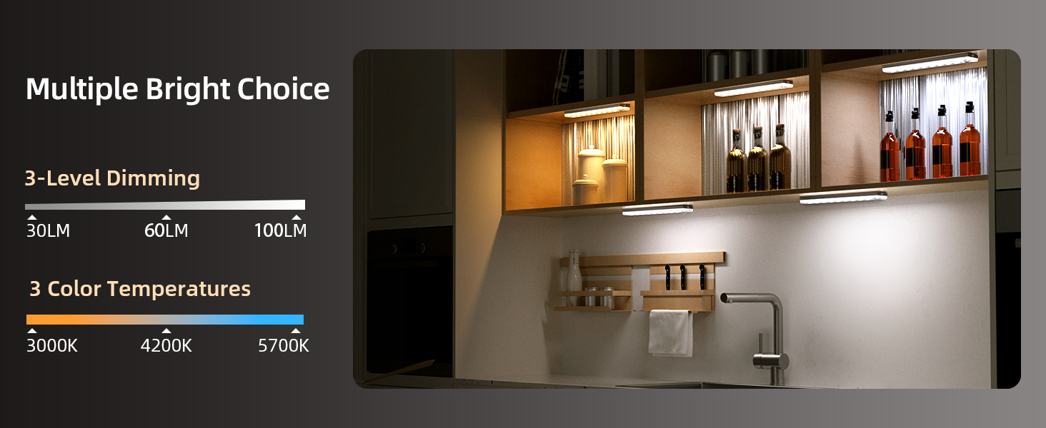 under cabinet lighting wireless