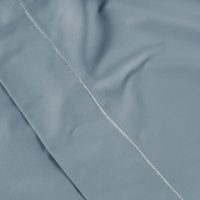 LANE LINEN Luxury Hotel Style 100% Egyptian Cotton Bed Sheets King Size – Mercerized Cotton, Silky Finish, No-Pill, Fade-Resistant, Sustainably Produced King Bedding Set – French Blue - Image 6