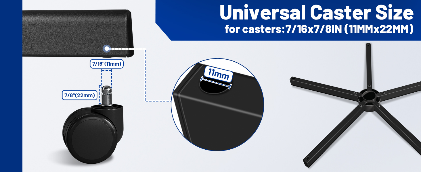 wheel base for criss cross chair