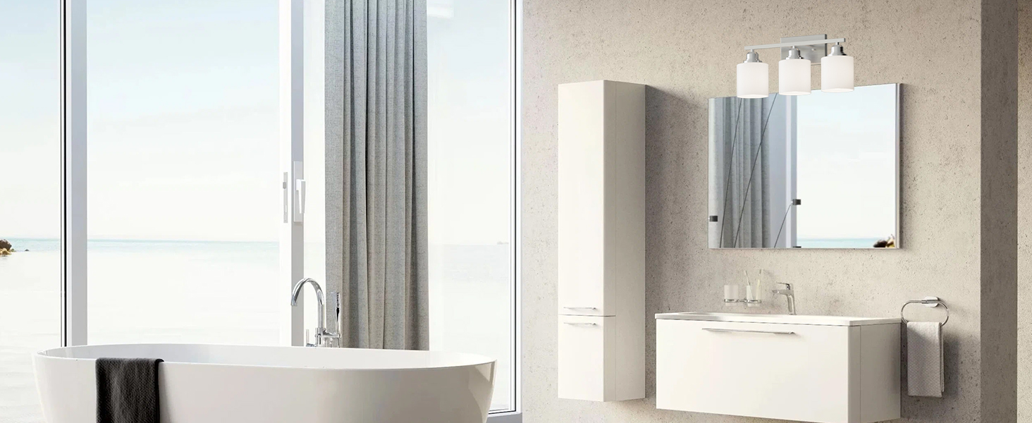 bathroom light fixtures