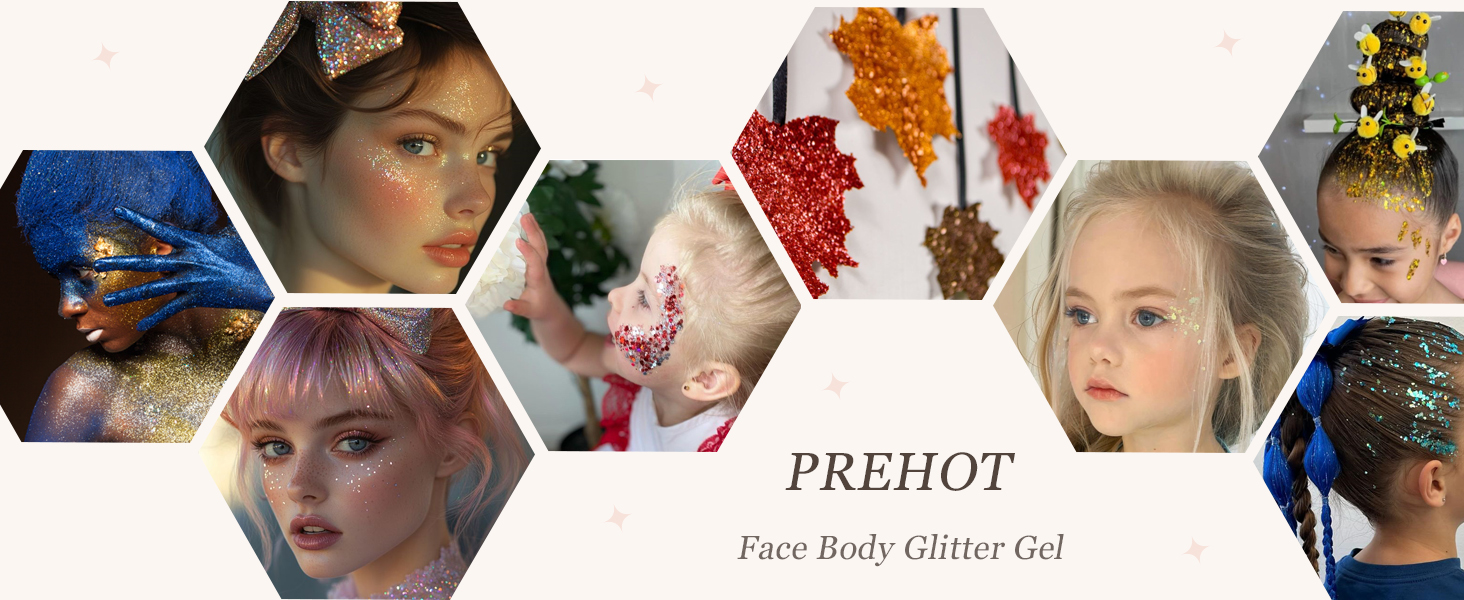 face glitter gel