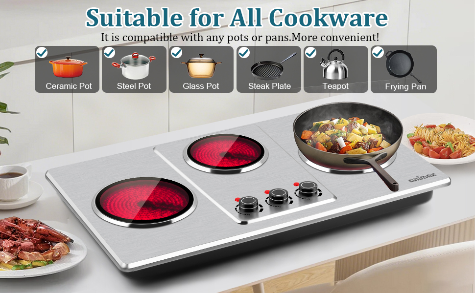 electric burners for cooking