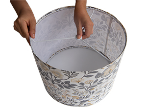 Floral Lampshades Assembly Step2