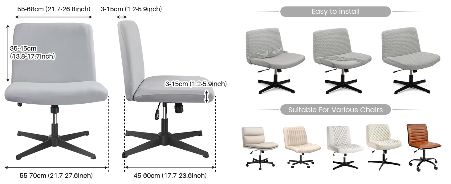 Criss Cross Chair Cover