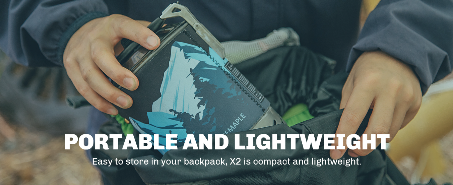 FireMaple Fixed Star X2 Backpacking and Camping Stove System