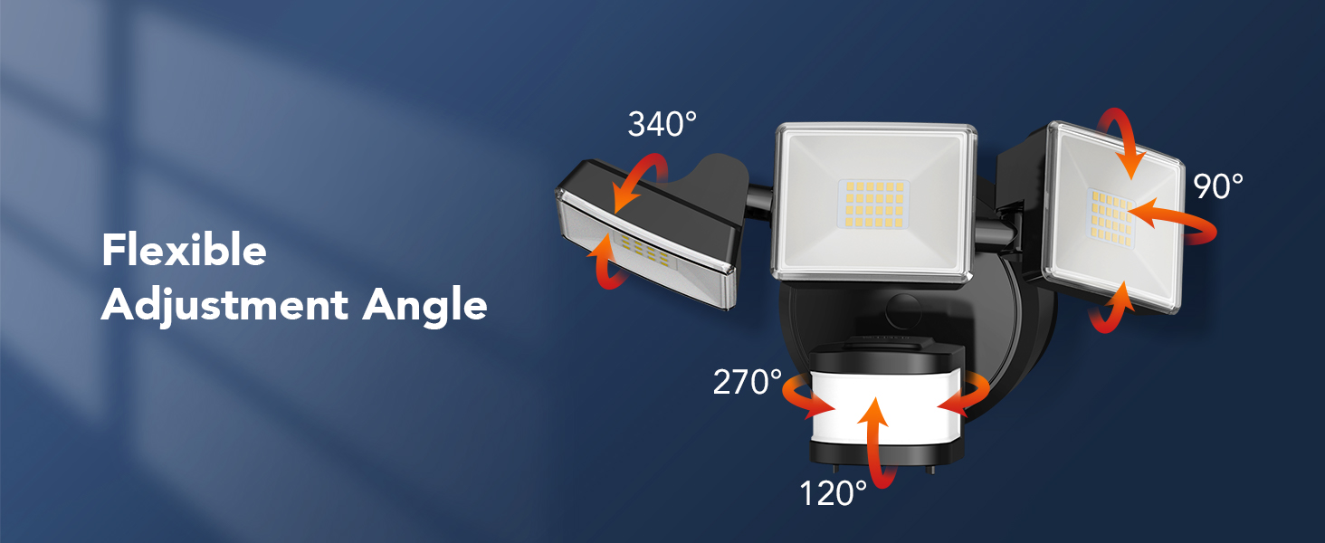 flood lights outdoor motion sensor