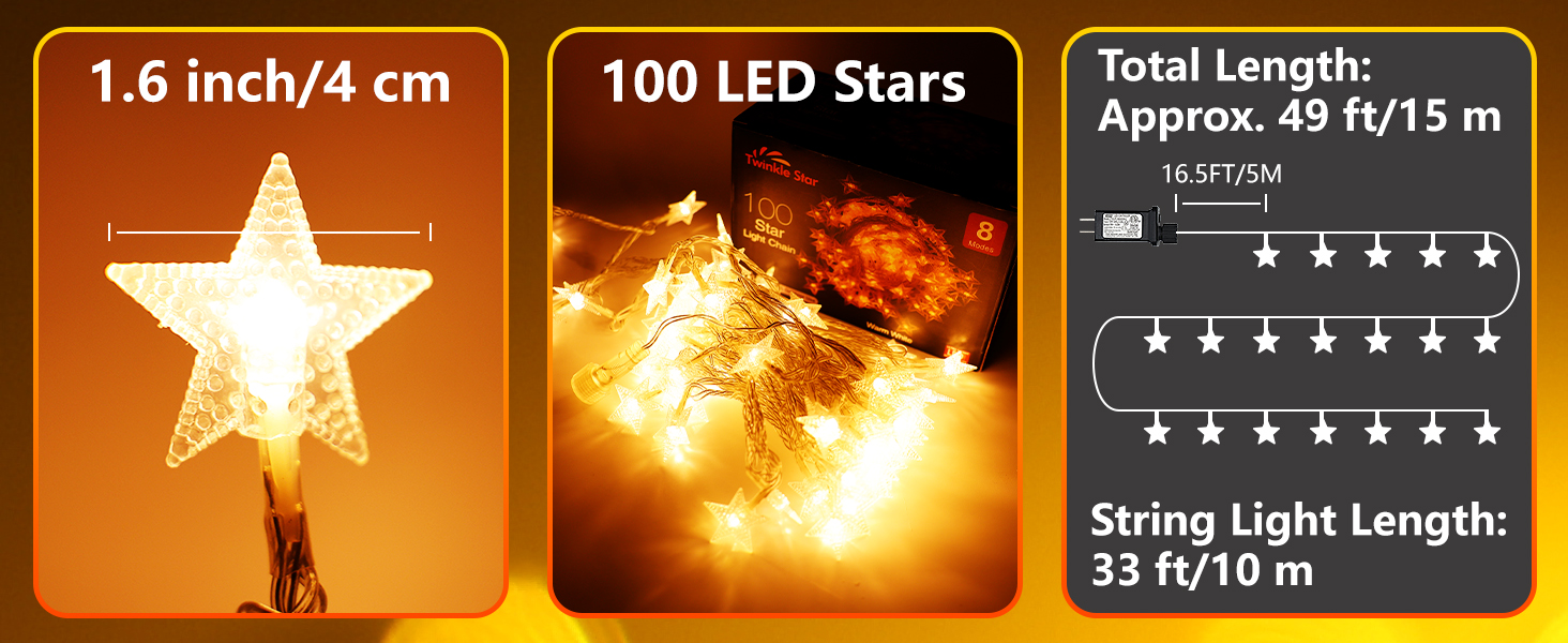 star fairy lights