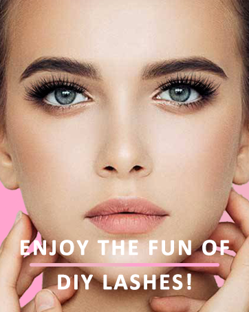 fluffy thick volume lash clusters kit