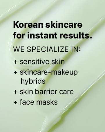 Korean skincare for instant results.