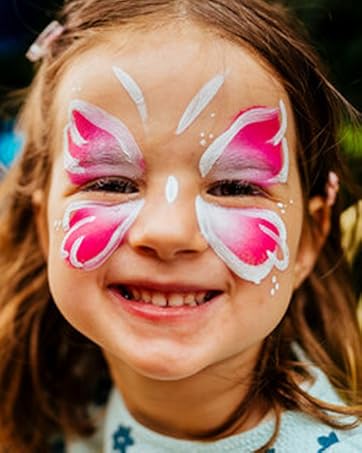 rainbow face paint kit