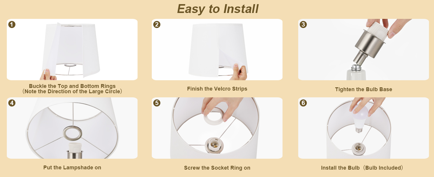 night stand lamps set 2