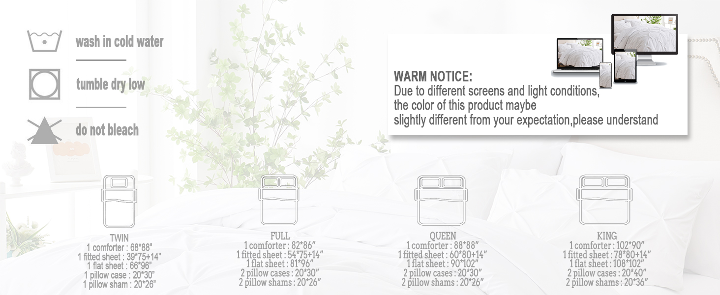 bedding comforter set with sheets bed in a bag