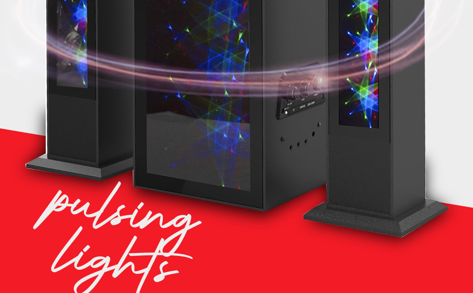 pulsing lights